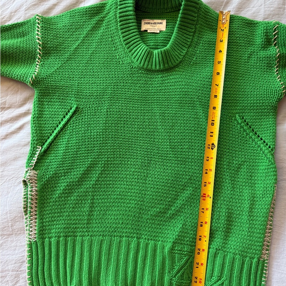 Zadig & Voltaire Northa Cashmere Jumper Sweater size S - Picture 8 of 9
